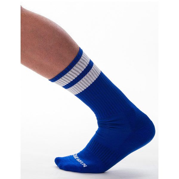 Barcode Berlin GYM Socks - Royal Blue/White