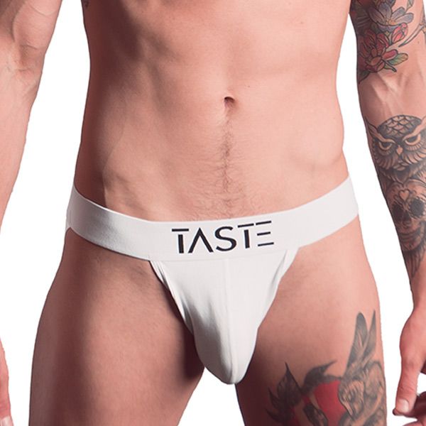 TASTE Signature Jockstrap | White