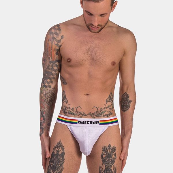 Barcode Berlin PRIDE Jock | White