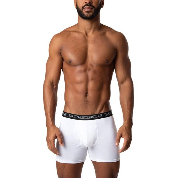 Nasty Pig LAUNCH Boxer Brief | White