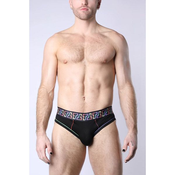 Timoteo PRIDE 24 Low Rise Brief | Black