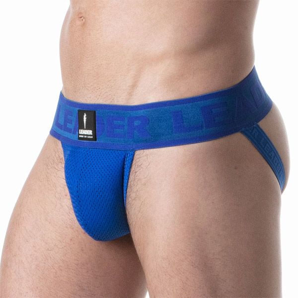 Leader Sports Mesh Jockstrap | Blue