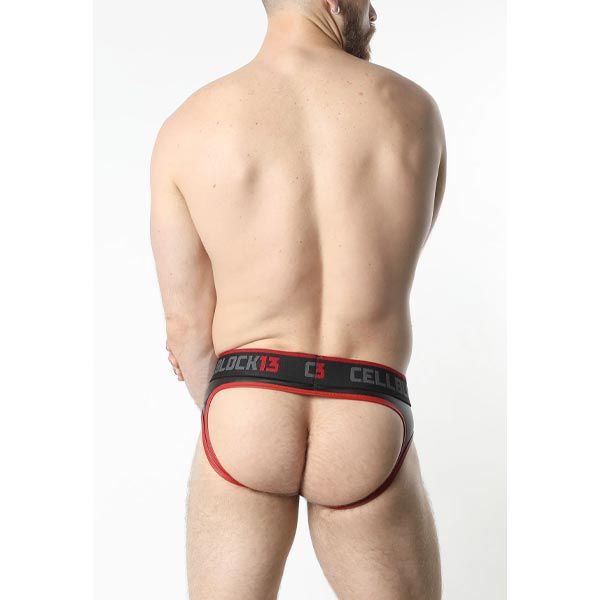 Cell Block 13 Anti-Chrome Snap Up Jock Brief | Red