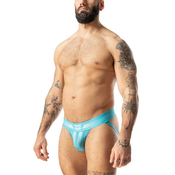 Nasty PIg Agility Jock Strap | Teal/White 