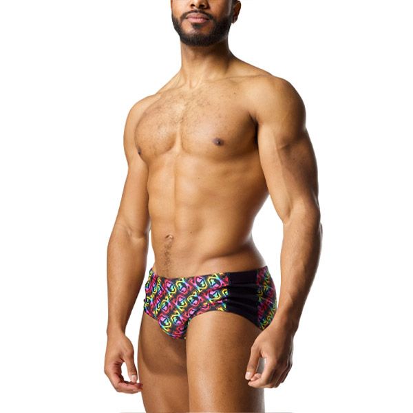 Nasty Pig Prism Pride Sunga Swim | Black