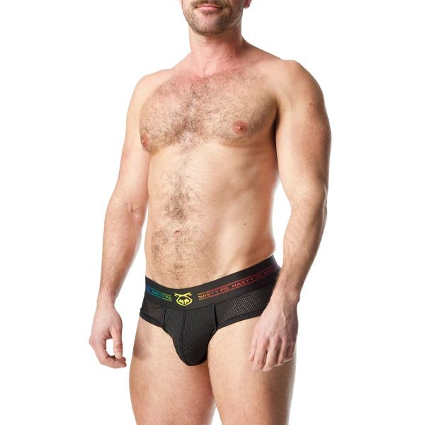 Nasty Pig Prism Pride U-Front Brief | Black
