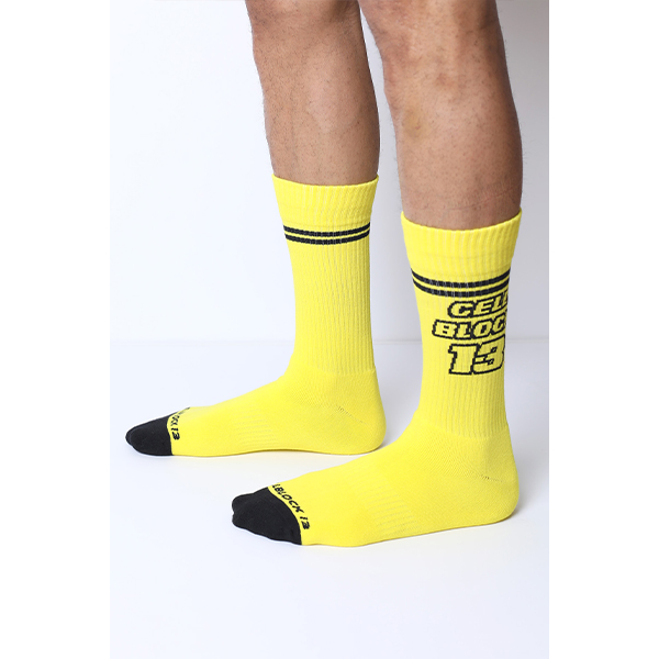 Cell Block 13 Starter Sock | Yellow