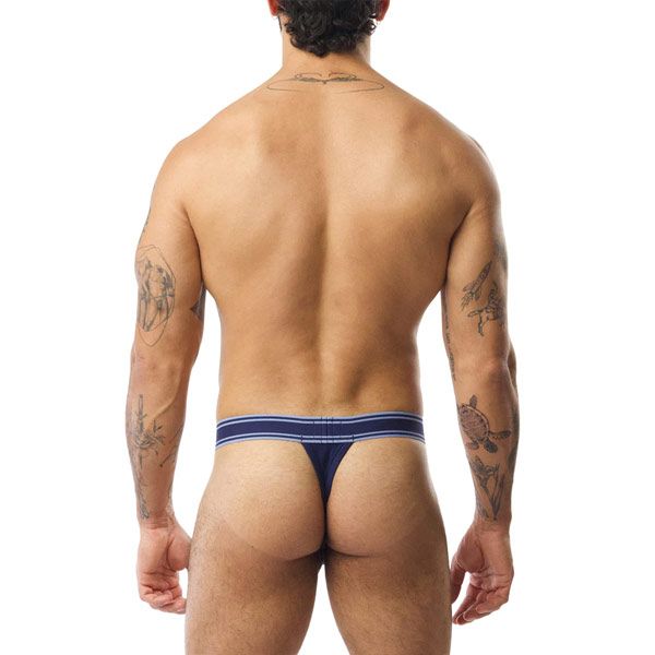 Nasty Pig Core Thong | Midnight Navy/Perry Blue
