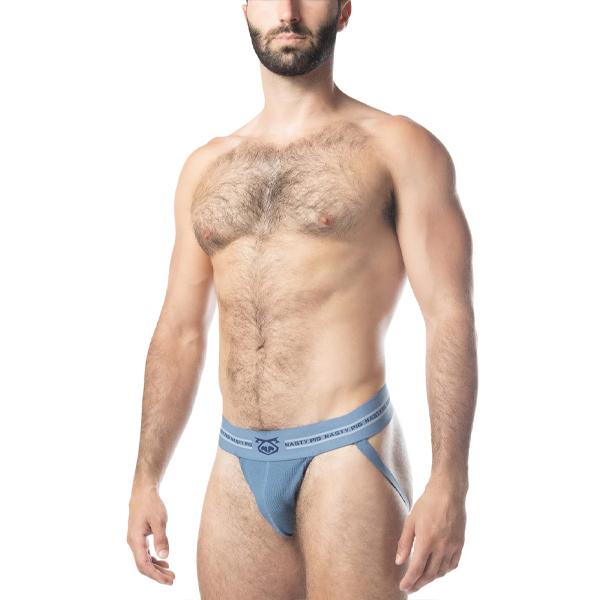 Nasty Pig Core Jock Strap 3.0 | Blue Steel/Midnight Navy/White