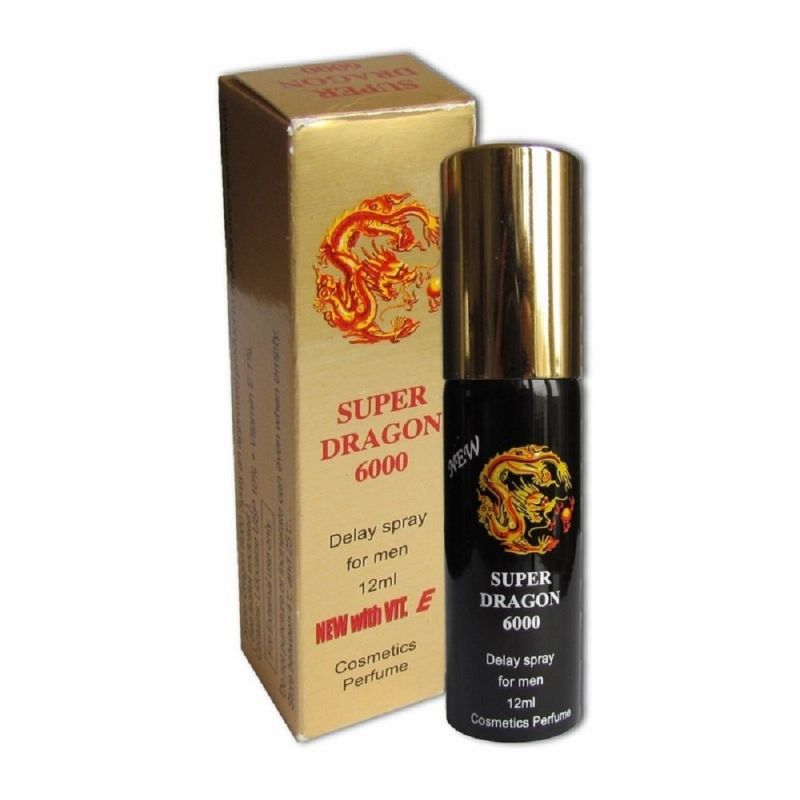 SUPER DRAGON 6000: Ejaculation Delay Spray | 12ml