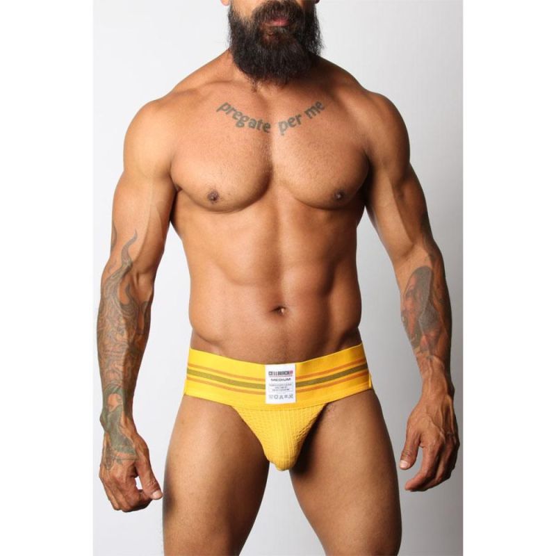 Cell Block 13 TIGHT END Classic Jockstrap | Yellow