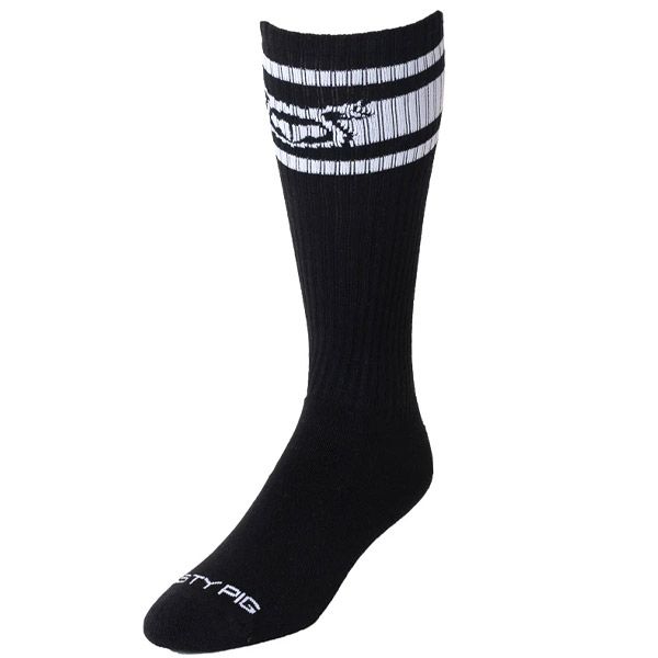 Nasty Pig Hook'd Up Sport Sock | Black/White