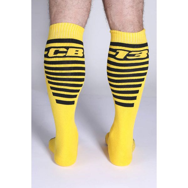 Timoteo Iron Grip Knee Socks | Yellow