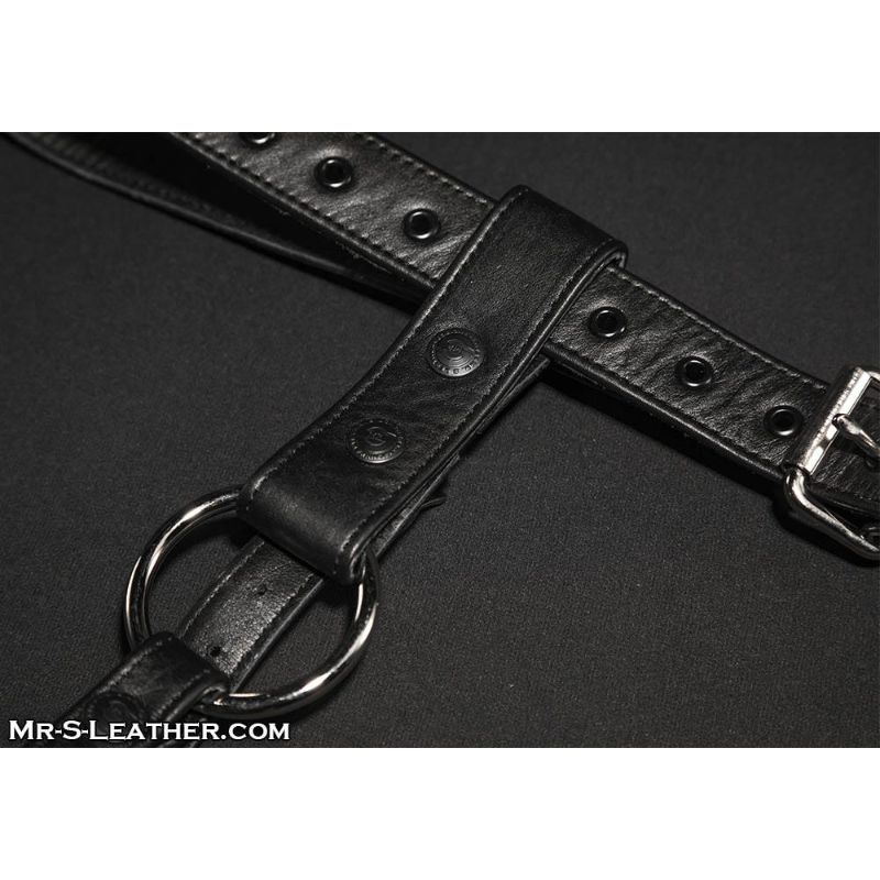 Mr S Leather Deluxe Non-Locking BUTT PLUG HARNESS | Size Options