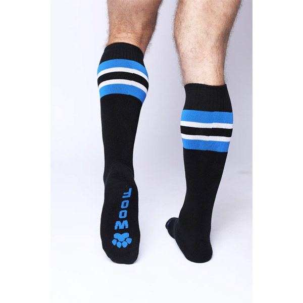 Cell Block 13 Pup Tron Knee High Sock | Blue